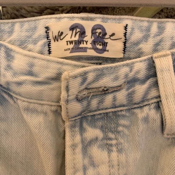 Free People Wide Leg Jeans - Picture 3 of 3